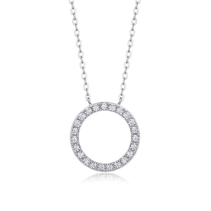 As You Wish - A Fashionable And Luxurious Diamond Jewelry Pendant Set With Moissanite S925 Sterling Silver And Platinum Plating
