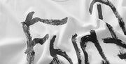 Men's Graffiti Printing Cotton Short Sleeve