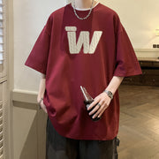 American Retro Cotton Heavy T-shirt Half Sleeve