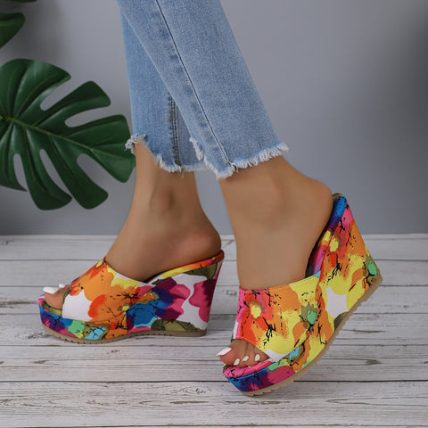 Closed-toe Slippers Summer Fashion Casual Outdoor Beach Sandals