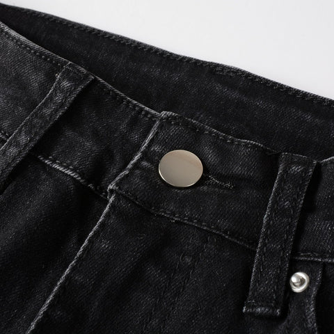 Hole & Patch Jeans Men&