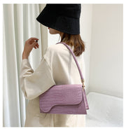 Casual alligator print Korean small bag