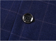 New Leisure Suits For Men Coat Plaid Fashion
