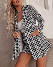 Women's Casual Printed Suit Europe And America