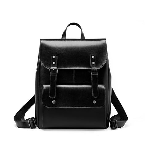 Leather Backpack Women&