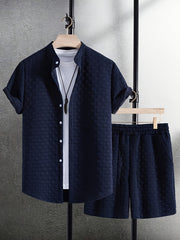 Men's Vacation Casual Style Shirt For European And American Summer