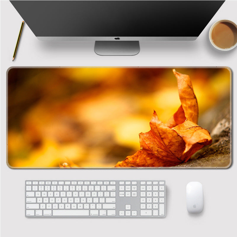 Landscape Mouse Mat Home Large Lock Thicken Table Mat