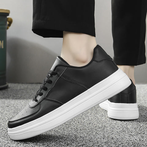 Plus Size Platform White Shoes Men&