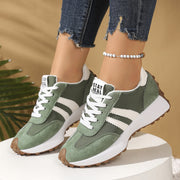 Women's Thick Bottom Student Casual Shoes Breathable Sneaker