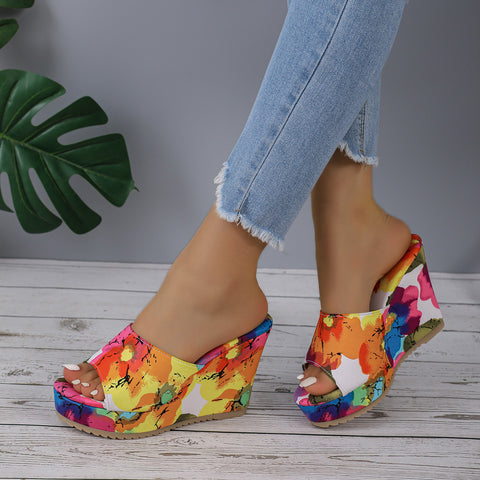 Closed-toe Slippers Summer Fashion Casual Outdoor Beach Sandals