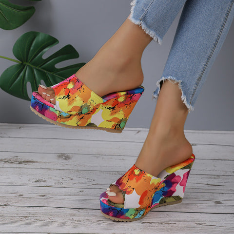 Closed-toe Slippers Summer Fashion Casual Outdoor Beach Sandals