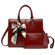 Oil Wax Women's Shoulder Messenger Bag