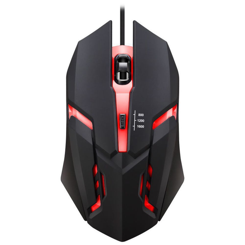 Wired Mouse Computer E-sports Colorful Breathing Light Luminous USB Office Gaming