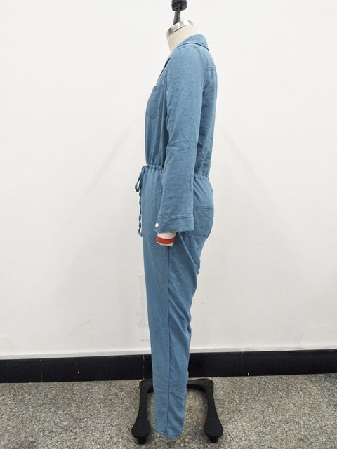 Lace-up Jeans Women&