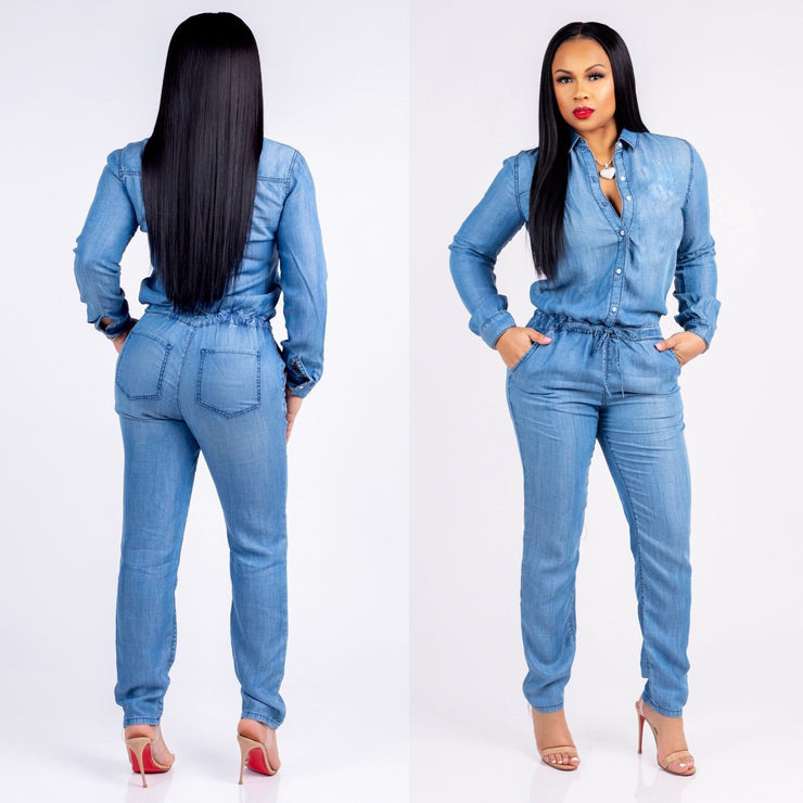 Lace-up Jeans Women&