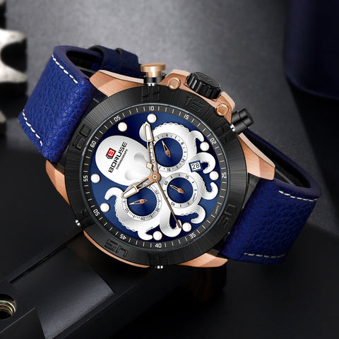 Octopus Waterproof Watch Men&