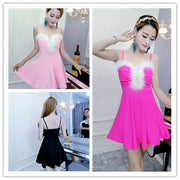 Ladies suspender dress