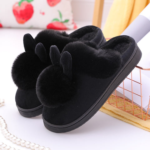 Cute Cartoon Ball Ball Rabbit Ears Women&