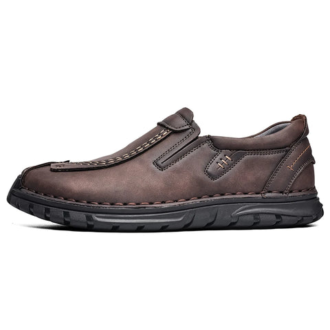 Nougxm Men Shoes Slip On Loafers Spring Autumn Comfortable Fashion designer Casual Leather Men Shoes