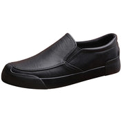 Fashion Leather Men Shoes Casual Flat Men Shoes Waterproof Breathable Loafers Men High Quality Moccasins Comfortable Hot Sale