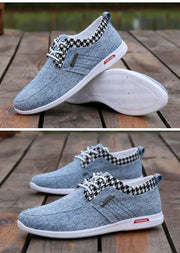 2025 New Arrival Canvas Shoes Men Spring Summer Casual Canvas Shoes For Men Flats Men Shoes Driving Sneakers Men Shoes