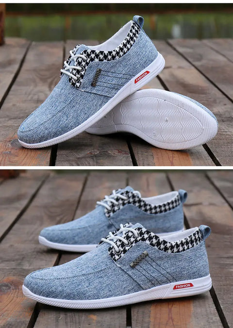 2025 New Arrival Canvas Shoes Men Spring Summer Casual Canvas Shoes For Men Flats Men Shoes Driving Sneakers Men Shoes