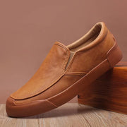 Fashion Leather Men Shoes Casual Flat Men Shoes Waterproof Breathable Loafers Men High Quality Moccasins Comfortable Hot Sale