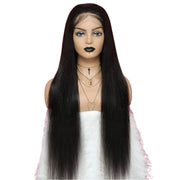 Tuneful 13x6 Lace Frontal Human Hair Wigs Straight 30 Inch Pre Plucked HD Lace Front Human Hair Wigs Glueless Wigs Ready To Wear
