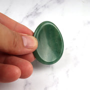 Face Gua Sha Tool Worry Thumb Stone Palm Gemstone Rose Quartz Hand Massage Skin Care Body Natural Crystal Mineral Beauty Product