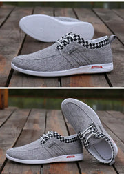 2025 New Arrival Canvas Shoes Men Spring Summer Casual Canvas Shoes For Men Flats Men Shoes Driving Sneakers Men Shoes