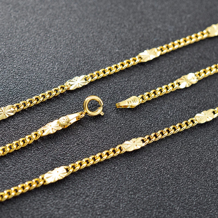 ZEA Dear Jewelry Bohemia Jewelry Link Chain Necklace For Women High Quality Copper Jewelry For Engagement Dubai Jewelry Findings