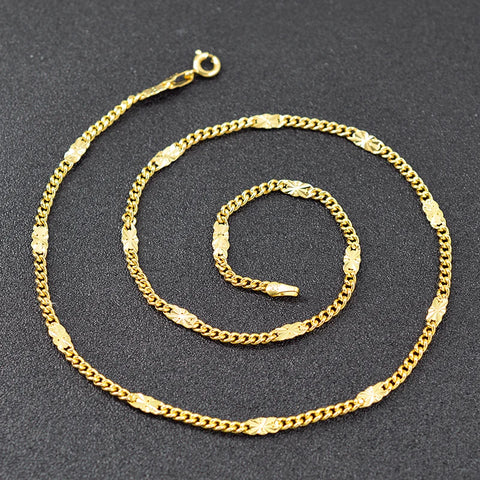 ZEA Dear Jewelry Bohemia Jewelry Link Chain Necklace For Women High Quality Copper Jewelry For Engagement Dubai Jewelry Findings