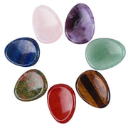 Face Gua Sha Tool Worry Thumb Stone Palm Gemstone Rose Quartz Hand Massage Skin Care Body Natural Crystal Mineral Beauty Product