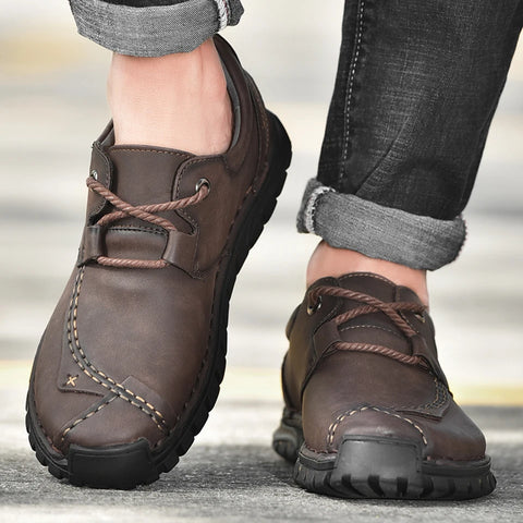 Nougxm Men Shoes Slip On Loafers Spring Autumn Comfortable Fashion designer Casual Leather Men Shoes