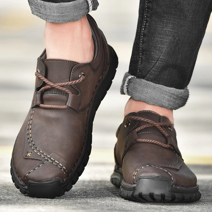 Nougxm Men Shoes Slip On Loafers Spring Autumn Comfortable Fashion designer Casual Leather Men Shoes