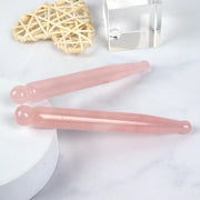 Eye Massage Pen Natural Rose Quartz Stone Acupuncture Wand Face Gua Sha Tool Skin Lifting Care Massager Health Beauty Product
