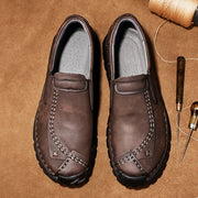 Nougxm Men Shoes Slip On Loafers Spring Autumn Comfortable Fashion designer Casual Leather Men Shoes