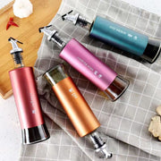 Kitchen Glass Oil Bottle Leak-proof Seasoning Storage Bottle