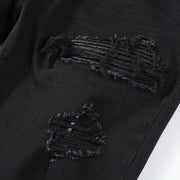 Jeans Men's High Street Fashion Brand Street Ripped Jeans