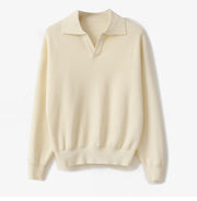 Men's Solid Color Loose Long Sleeves