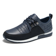 Spring New Trendy Shoes Casual Leather Shoes Men's Wear-resistant Non-slip