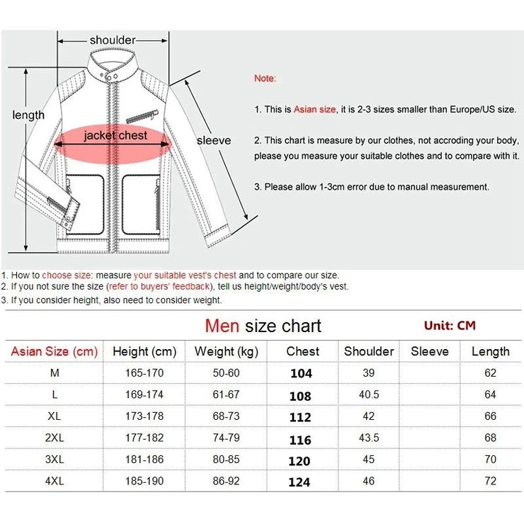 Mens Vest Jacket Warm Sleeveless Jackets Winter Waterproof Zipper Coat Autumn Stand-up Collar Casual Waistcoat Brand Clothing