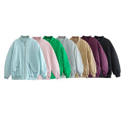 Women's Clothing 2025 Winter Street Fashion Loose Baseball Jacket Loose Jacket Cotton Coat Female Coat Winter Jacket Women