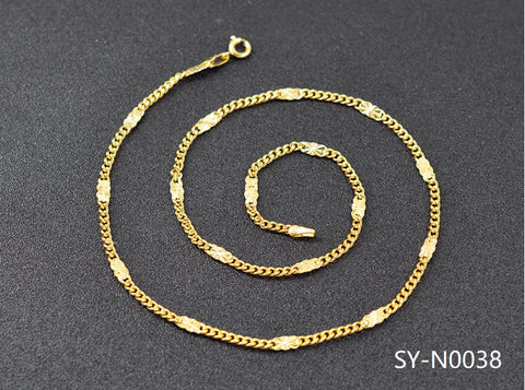 ZEA Dear Jewelry Bohemia Jewelry Link Chain Necklace For Women High Quality Copper Jewelry For Engagement Dubai Jewelry Findings