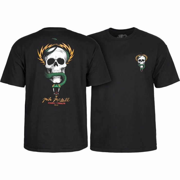 New Skull&Snake Print T-Shirt Loose Oversized Men Clothing Casual Short Sleev Fashion Street Hip Hop Cotton Tee Top Men Clothing