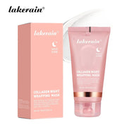 75ml Collagen Peel-off Mask, Night Wrapping Facial Mud Firming Mask Daily Face Skincare Deep Cleaning Skin-peeling Off Covers