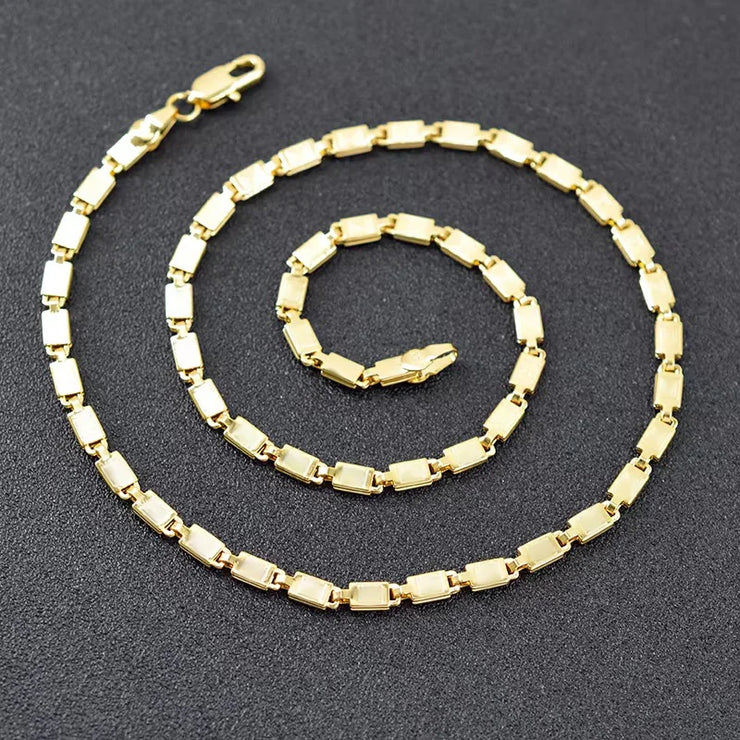 ZEA Dear Jewelry Bohemia Jewelry Link Chain Necklace For Women High Quality Copper Jewelry For Engagement Dubai Jewelry Findings