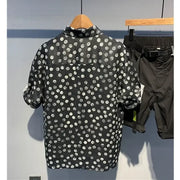 Men's Clothing Modest Summer Shirt Short Sleeve Loose Fit Casual Office Appropriate Lightweight Breathable Printed Top