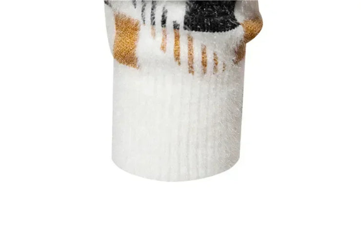 New Imitation Mink Sweater Soft and Comfortable  Fashion Warm Knit Sweater  Men Clothing
