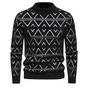 New Imitation Mink Sweater Soft and Comfortable  Fashion Warm Knit Sweater  Men Clothing